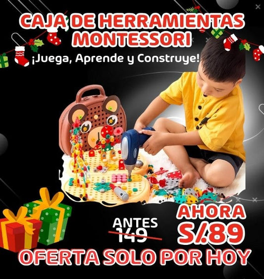 CAJA DE HERRAMIENTAS MONTESSORI