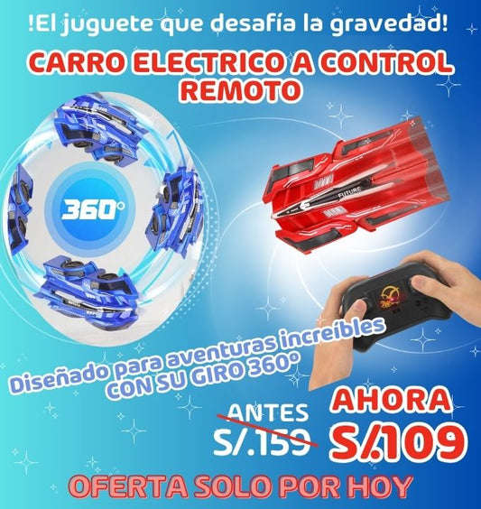CARRO TREPADOR DE PARED A CONTROL REMOTO
