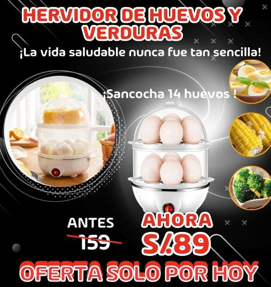 HERVIDOR DE HUEVO MULTIFUNCIONAL
