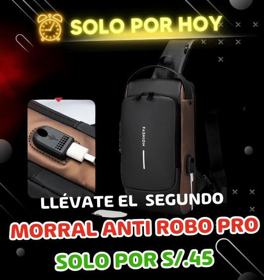 OFERTA FLASH MORRAL ANTI ROBO PRO