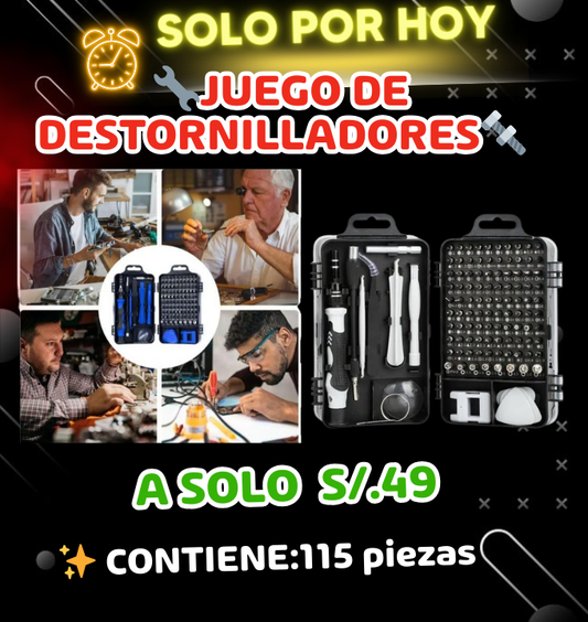 OFERTA FLASH DESTORNILLADORES
