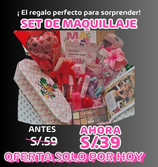 OFERTA FLASH SET DE MAQUILLAJE
