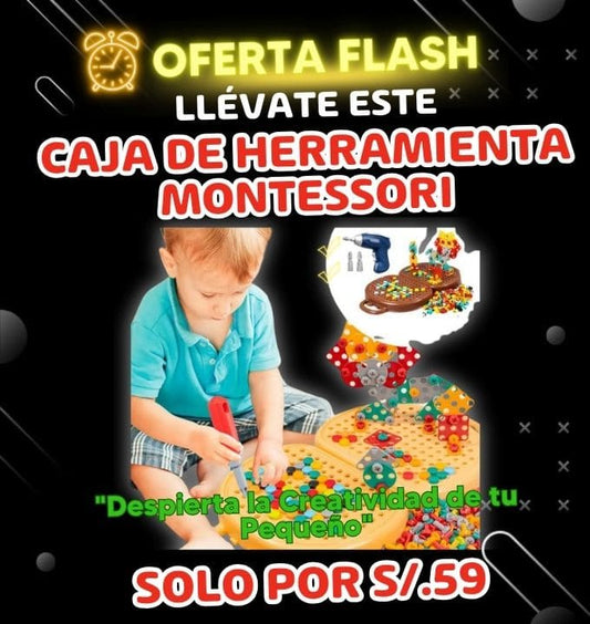 OFERTA FLAS - CAJA DE HERRAMIENTAS MONTESORI