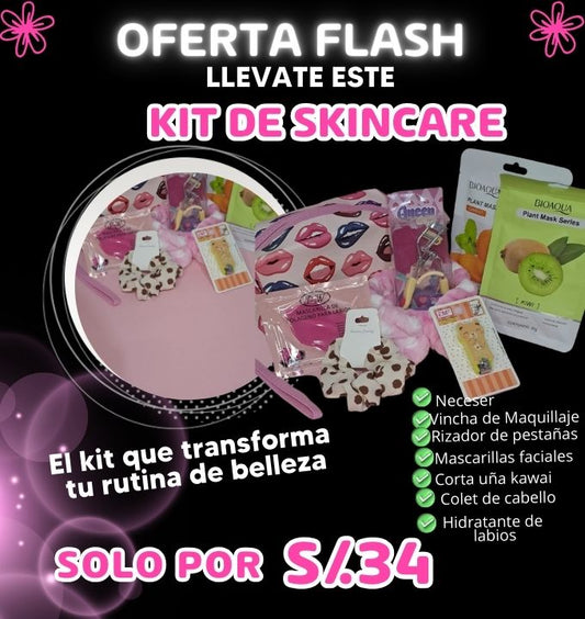 OFERTA FLASH KIT SKINCARE