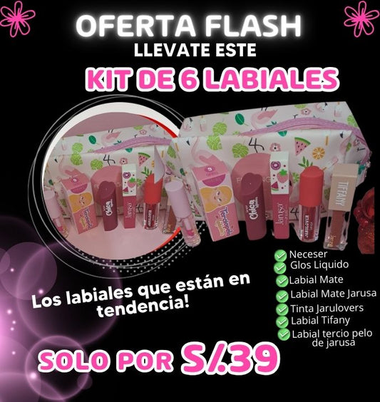 OFERTA FLASH KITS DE LABIALES