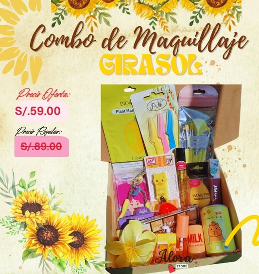 Combo de Maquillaje Girasol
